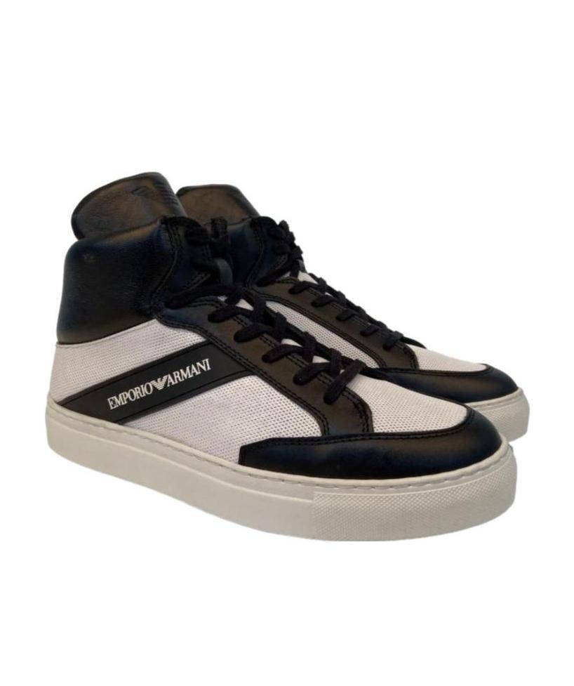 EMPORIO ARMANI TIE CASUAL SPORTS SHOES