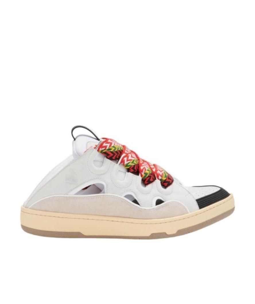 Lanvin Curb Mules Sneakers Women In Nude