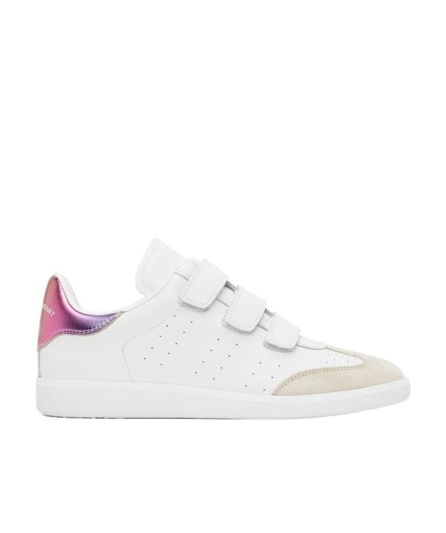 Shop Isabel Marant The Logo Is Tied With Low-top Casual Sneakers In White