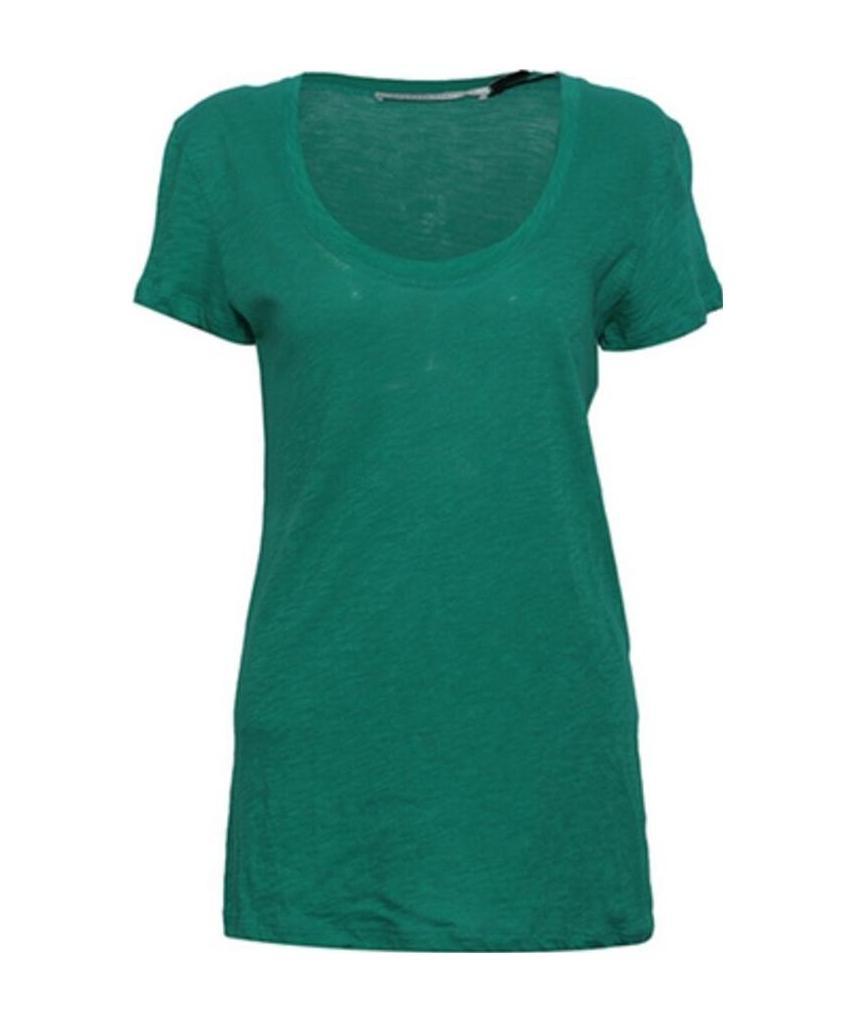 Proenza Schouler Logo Short-sleeved T-shirt In Green