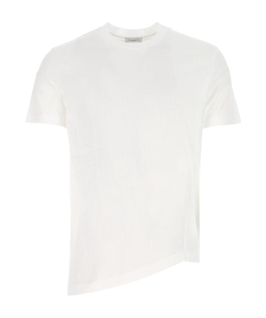 Paolo Pecora Round-necked T-shirt In White