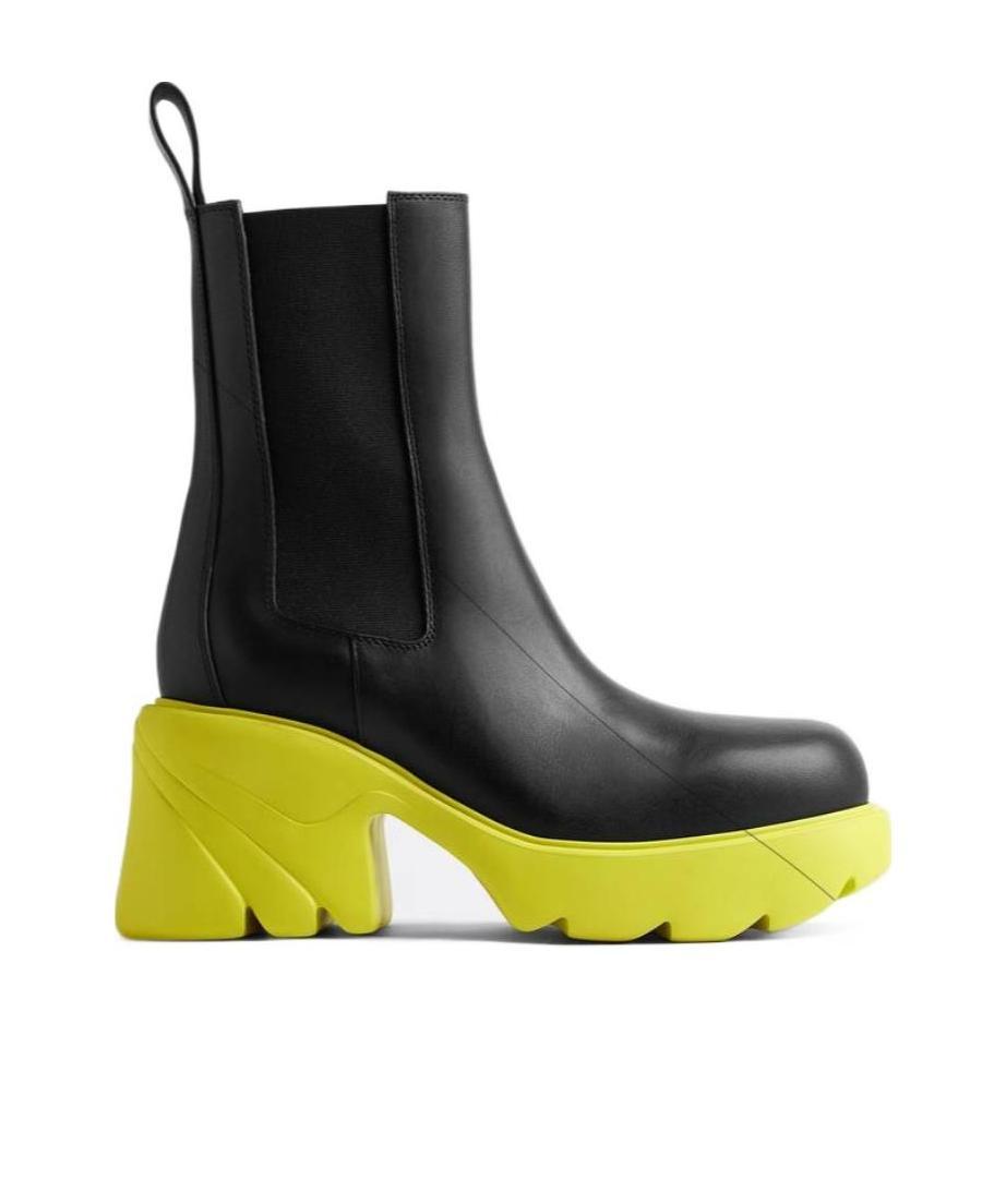 Bottega Veneta Woman Ankle Boots Black Size 6 Calfskin In Black