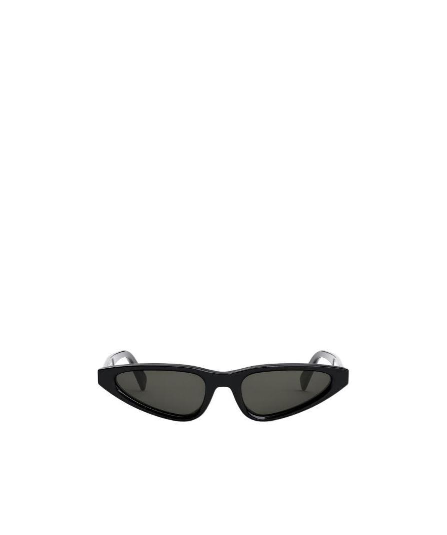 Celine Slim Cat Eye-frame Sunglasses In Black