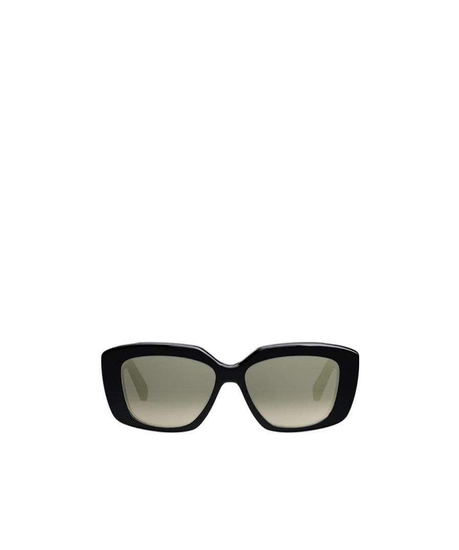 Celine Cat-eye Frame Sunglasses In Black