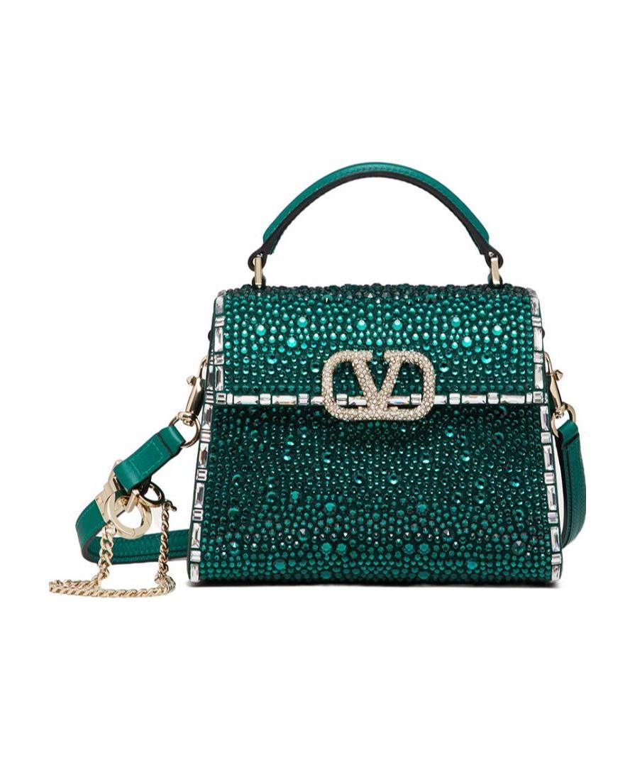 Valentino Vsling Mini Tote Bag In Black