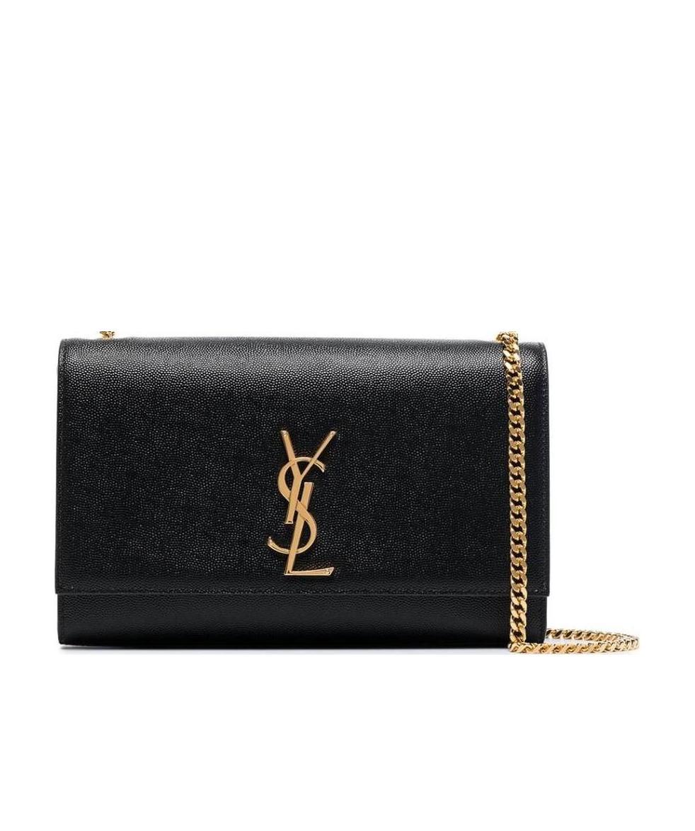 Saint Laurent Medium Kate Shoulder Bag In Black