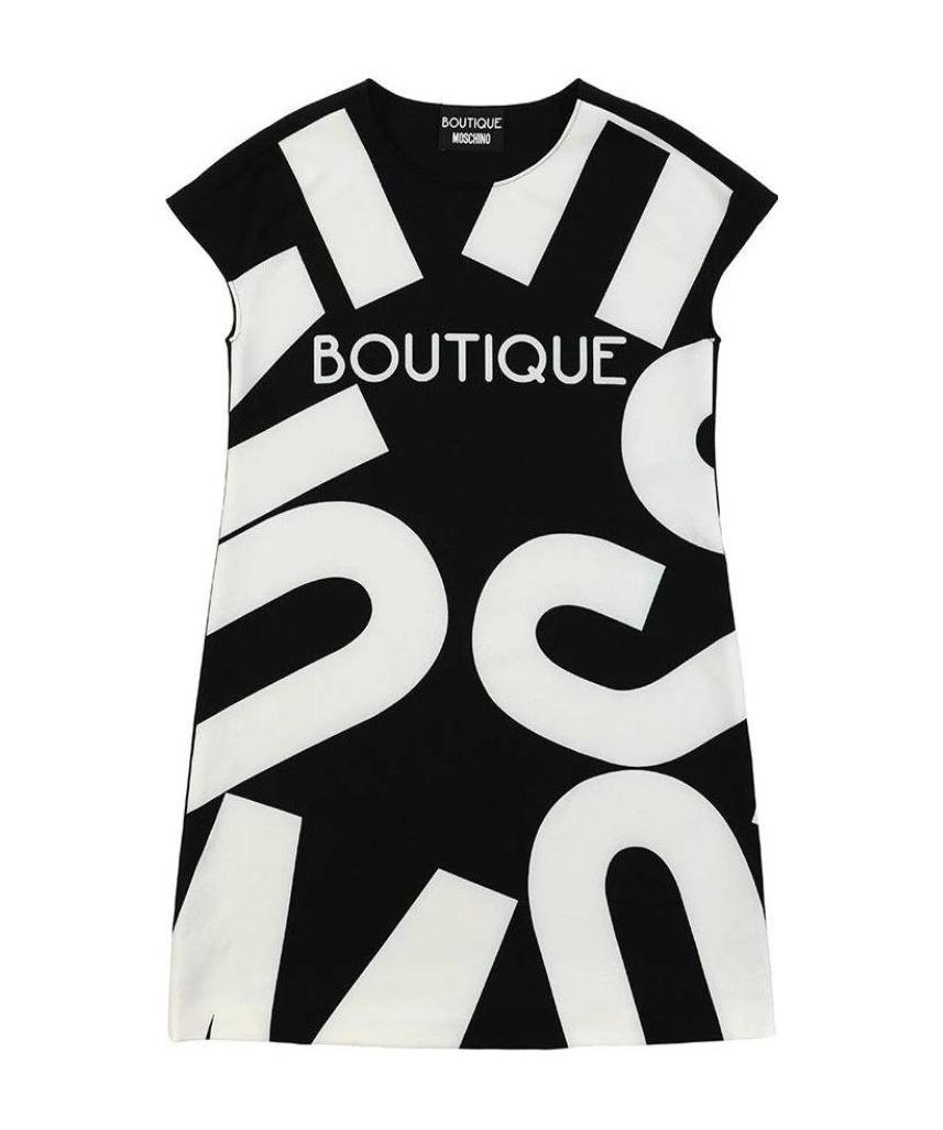 MOSCHINO PRINTED T-SHIRT DRESS