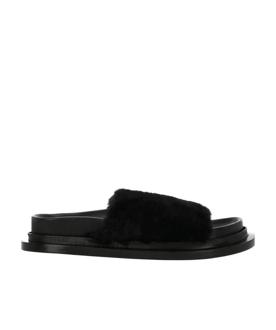 Jil Sander Open Toe Cold Drag In Black