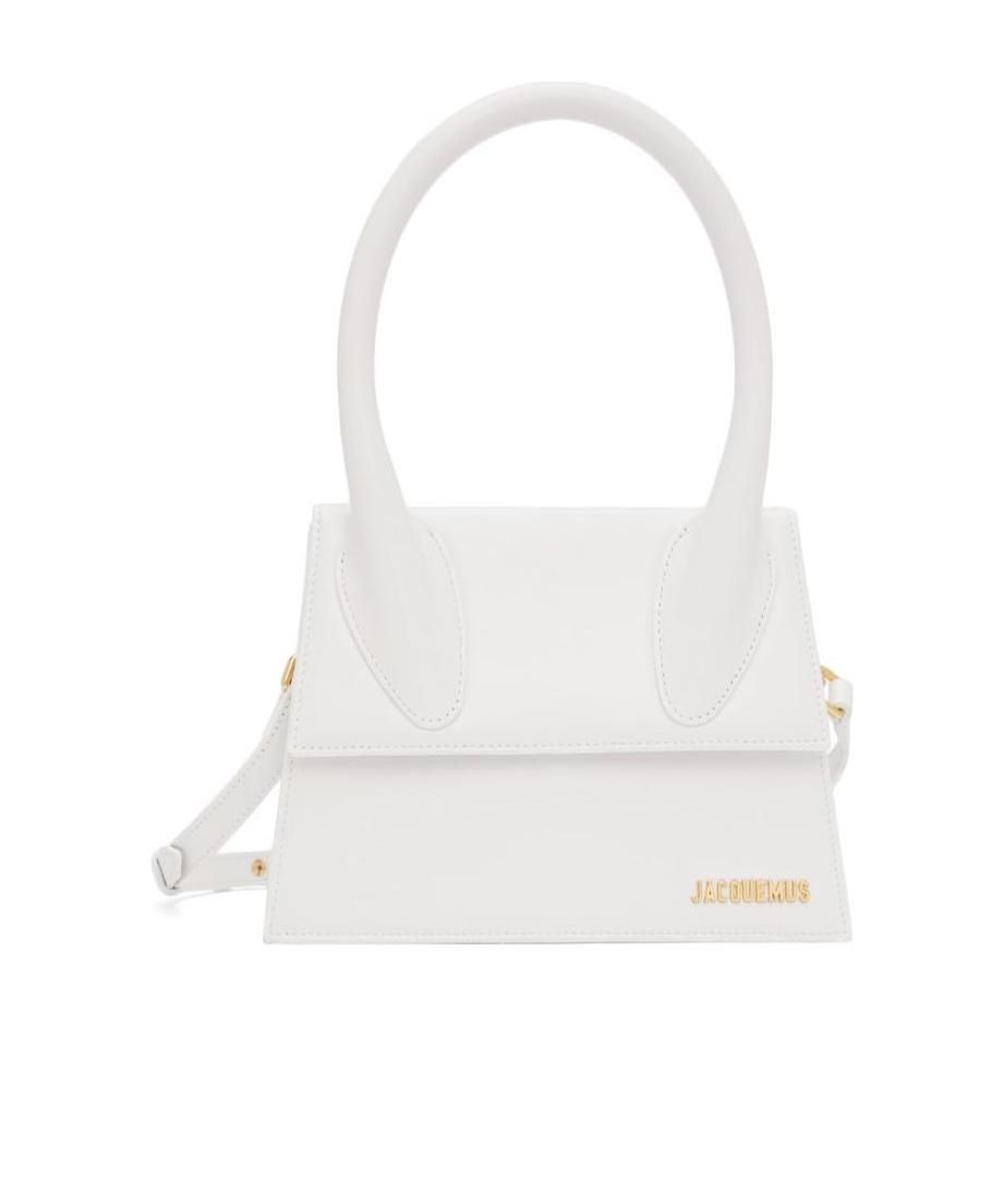 Jacquemus Logo Handbag In White