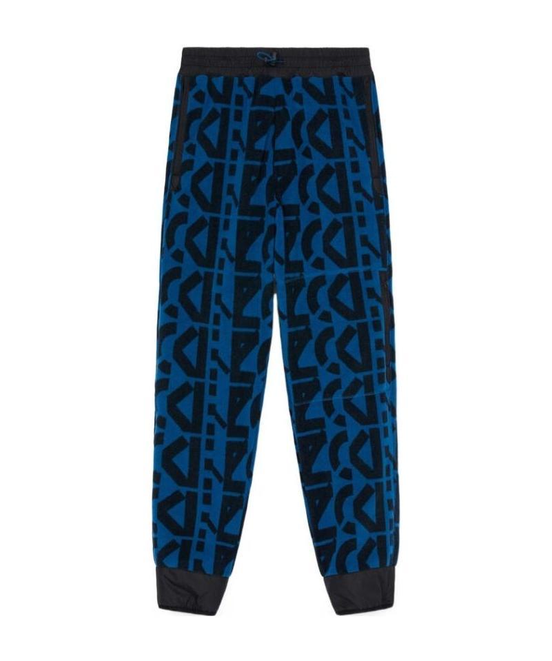 Kenzo Sport Monogram Jogging Trousers In Black