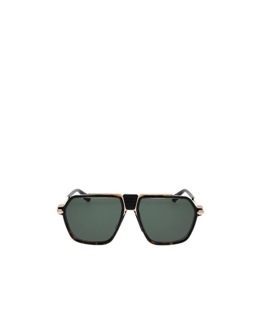 Chrome Hearts Hawksbill Turtle Frame Sunglasses In Green