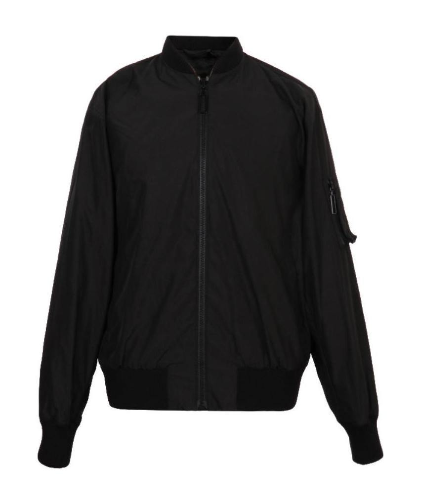 VERSUS LOGO DETAILS BASEBALL JACKET