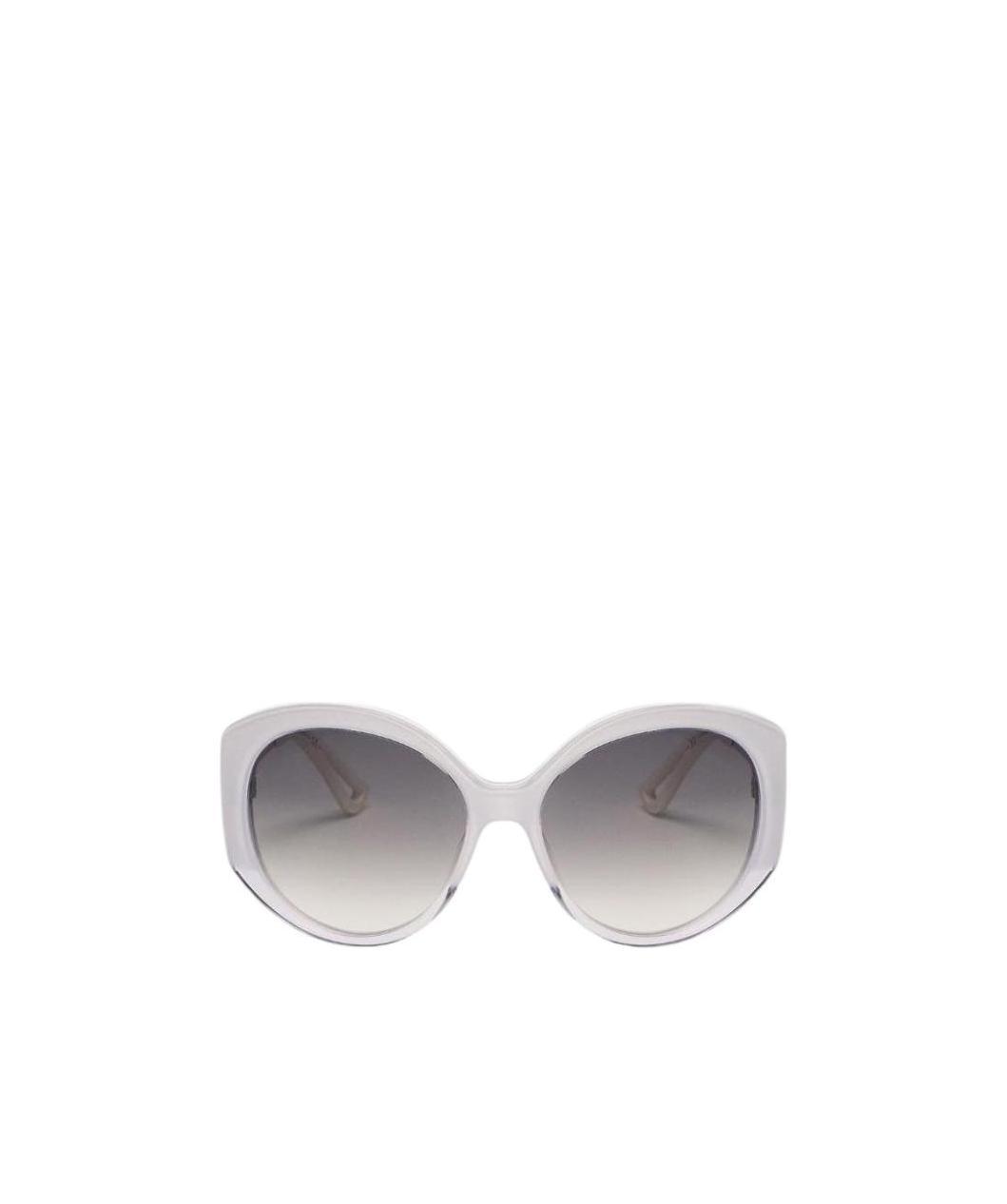 Dior Logo Sunglasses In Gray