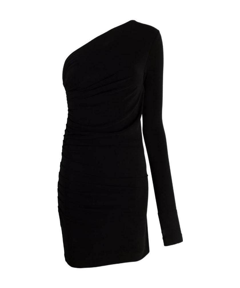 Dsquared2 One Shoulder Dress In Black
