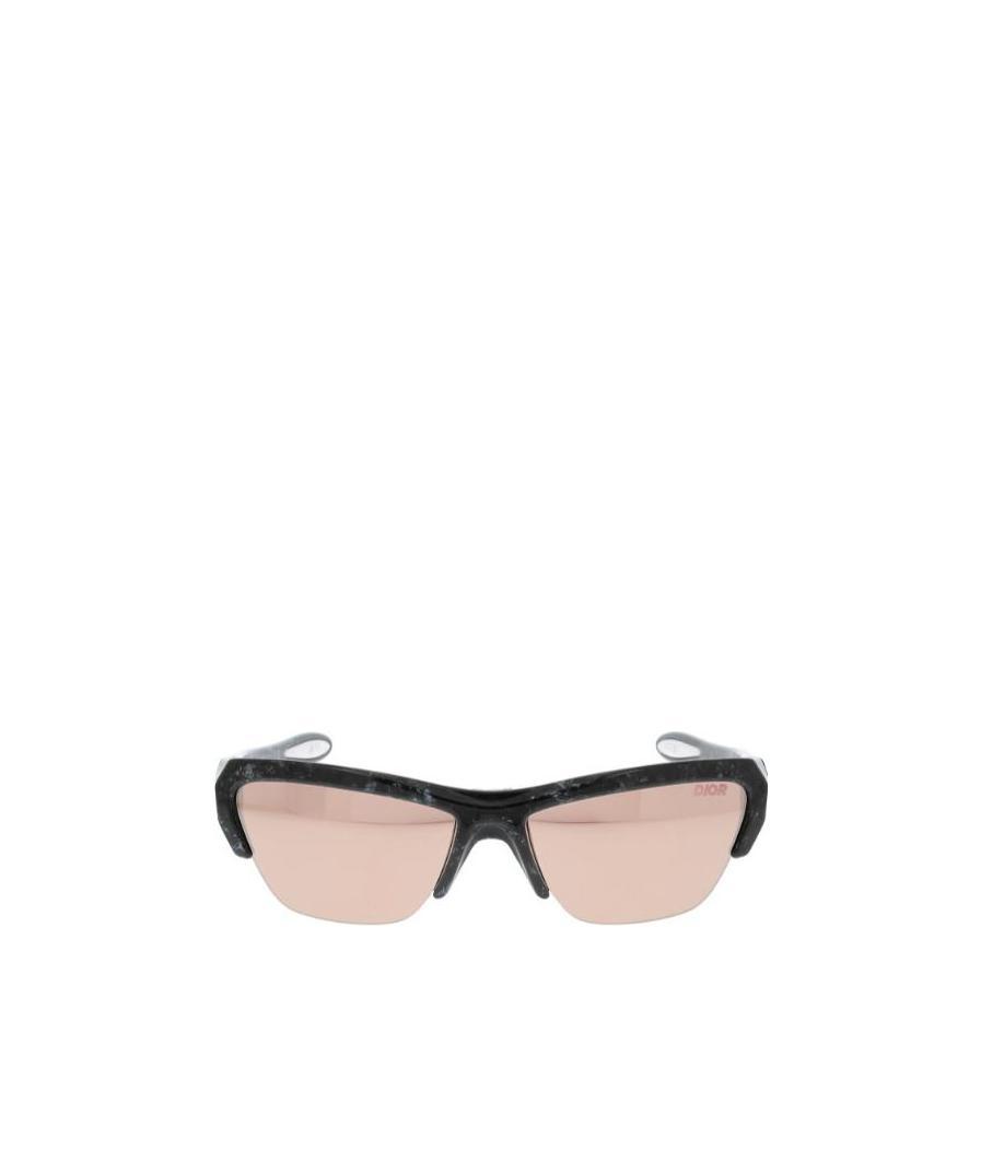 Dior Bays Siu Rectangle-frame Sunglasses In Brown