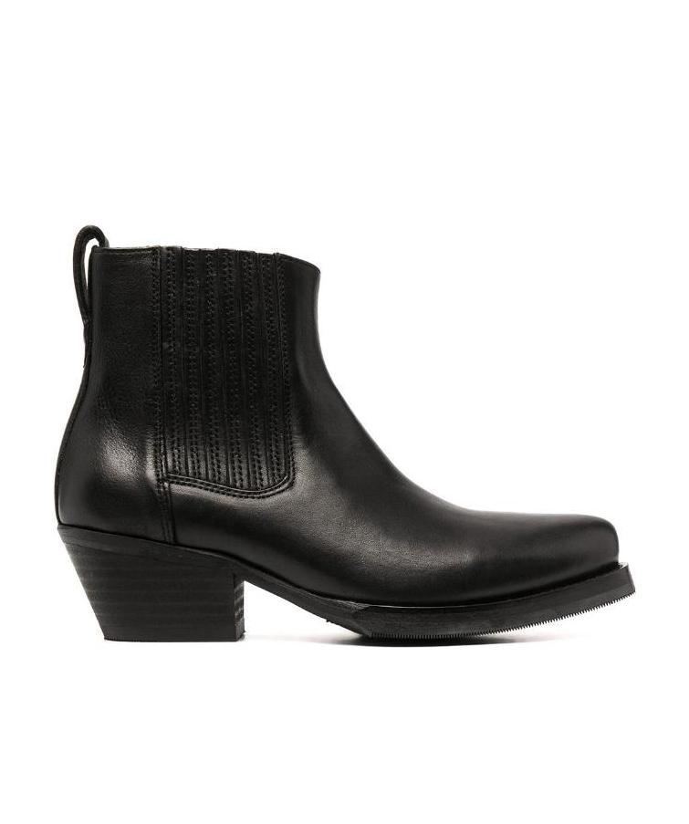 Our Legacy Black Cuban Ankle Boots In Black
