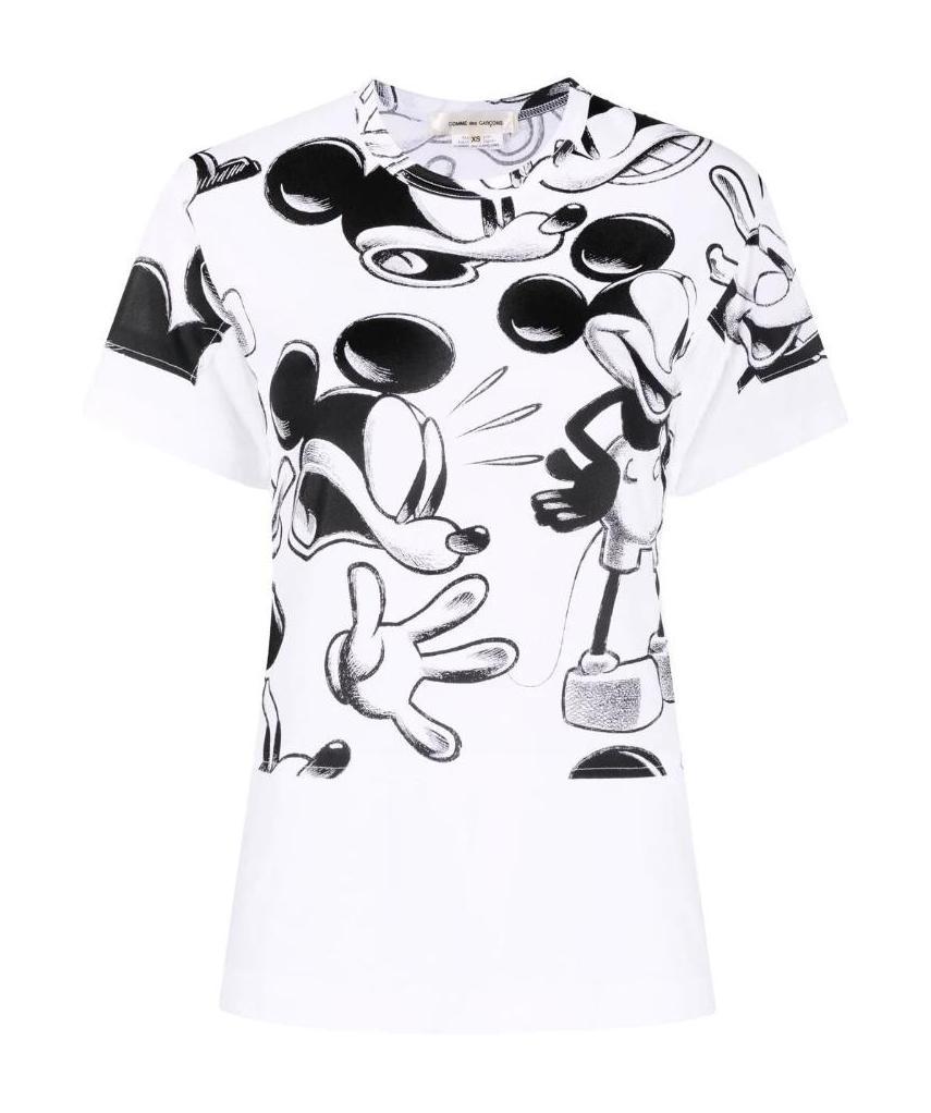 COMME DES GARÇONS MICKEY MOUSE PRINTED T-SHIRT 
