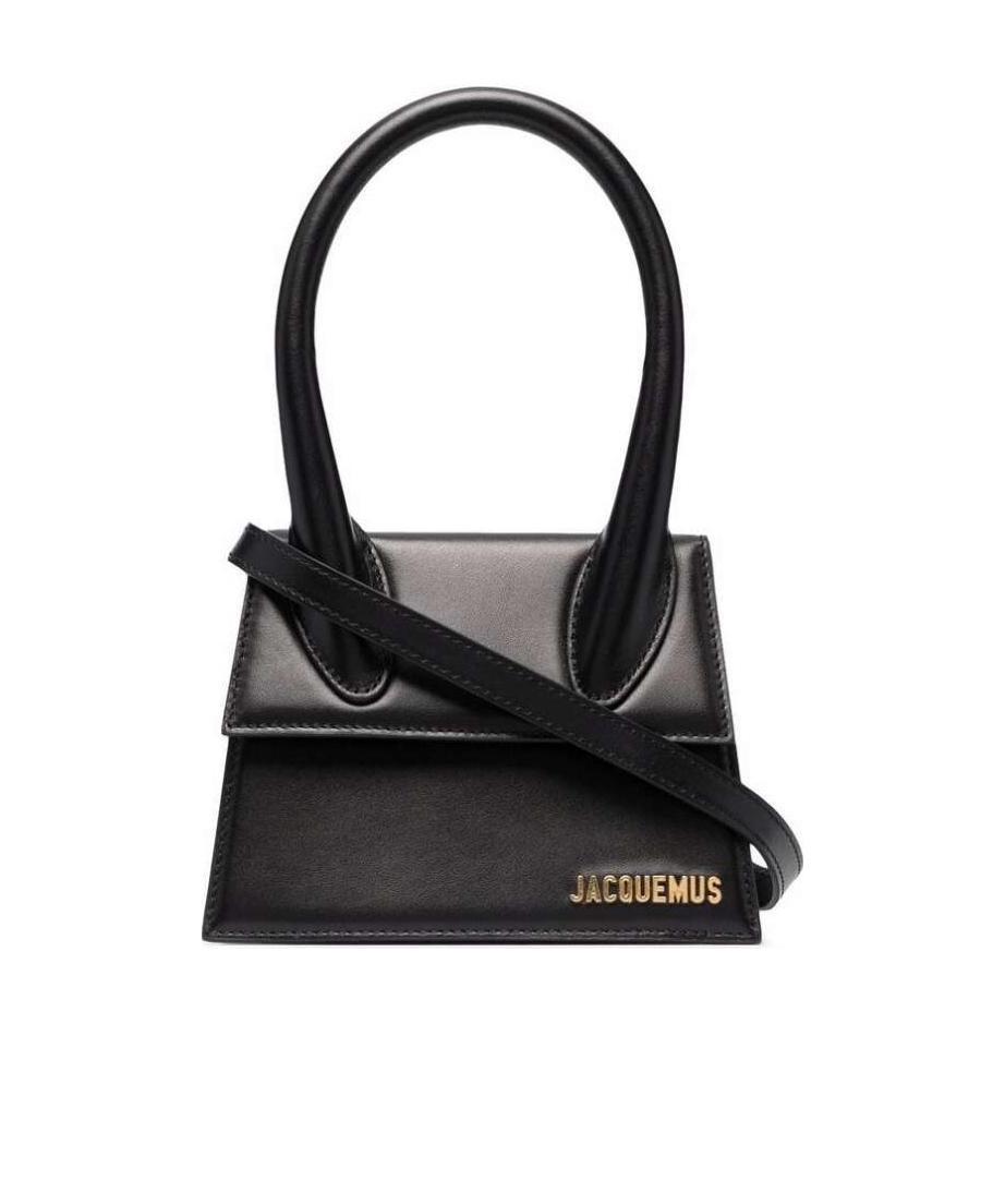 Jacquemus Small Handle And Removable Shoulder Strap In Black