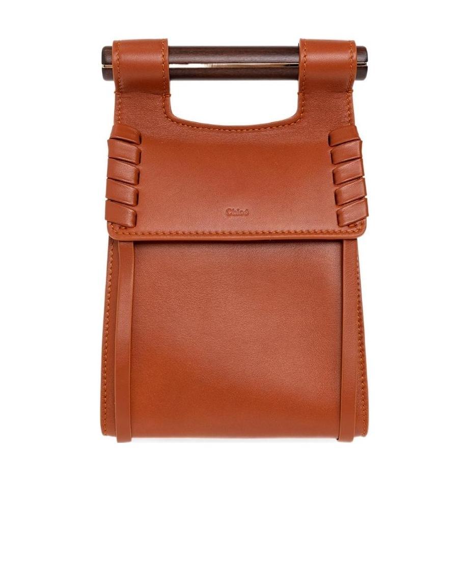 CHLOÉ MAGDA LEATHER PHONE POUCH