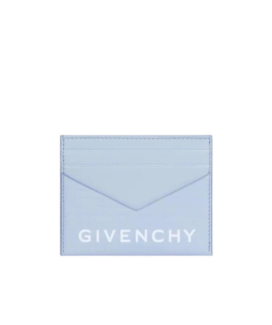 Givenchy Logo Pattern Card Package In Blue