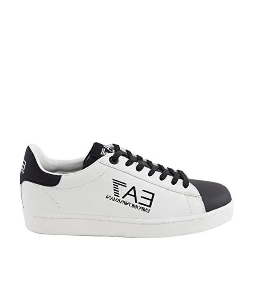 EA7 LOGO-LACING CASUAL SNEAKERS