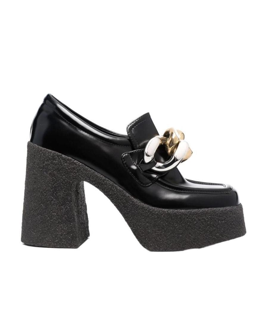 Stella Mccartney Skyla Chain-embellished 115mm Pumps In Black