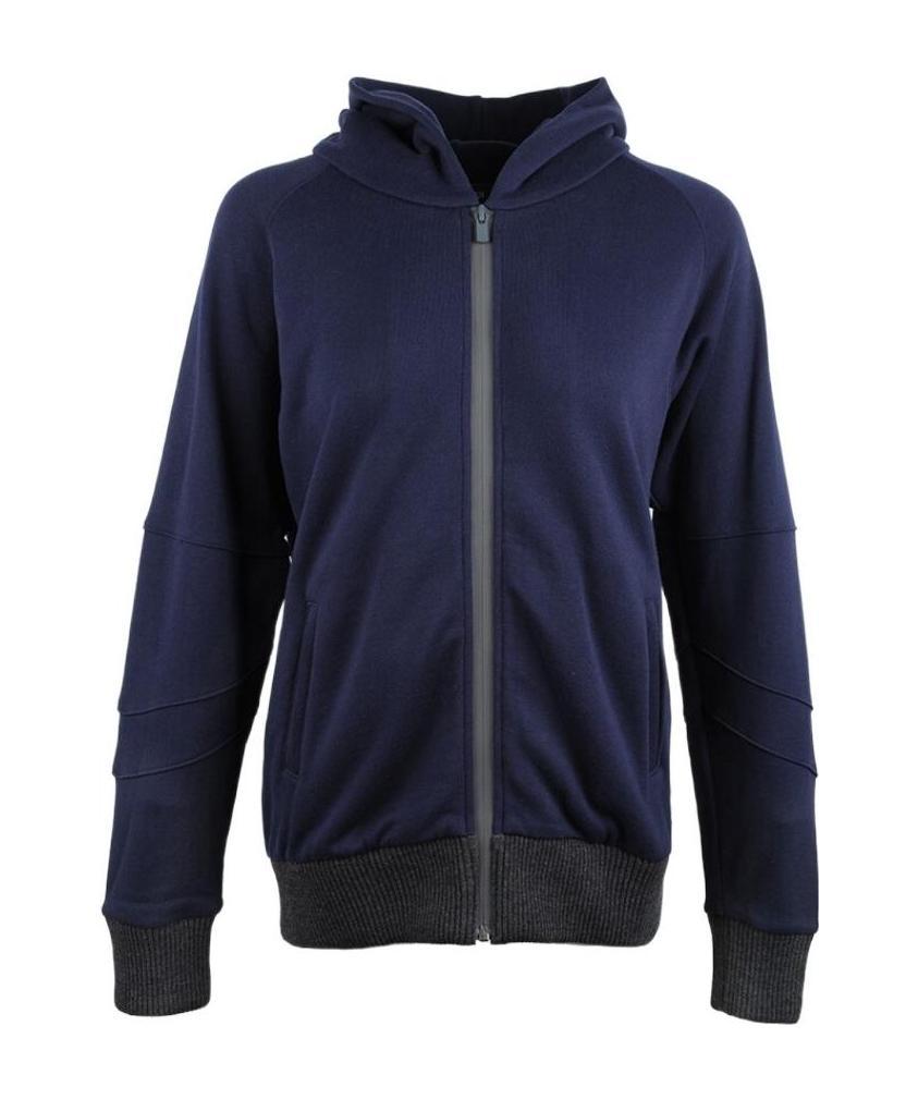 Jo No Fui Hooded Casual Jacket In Black