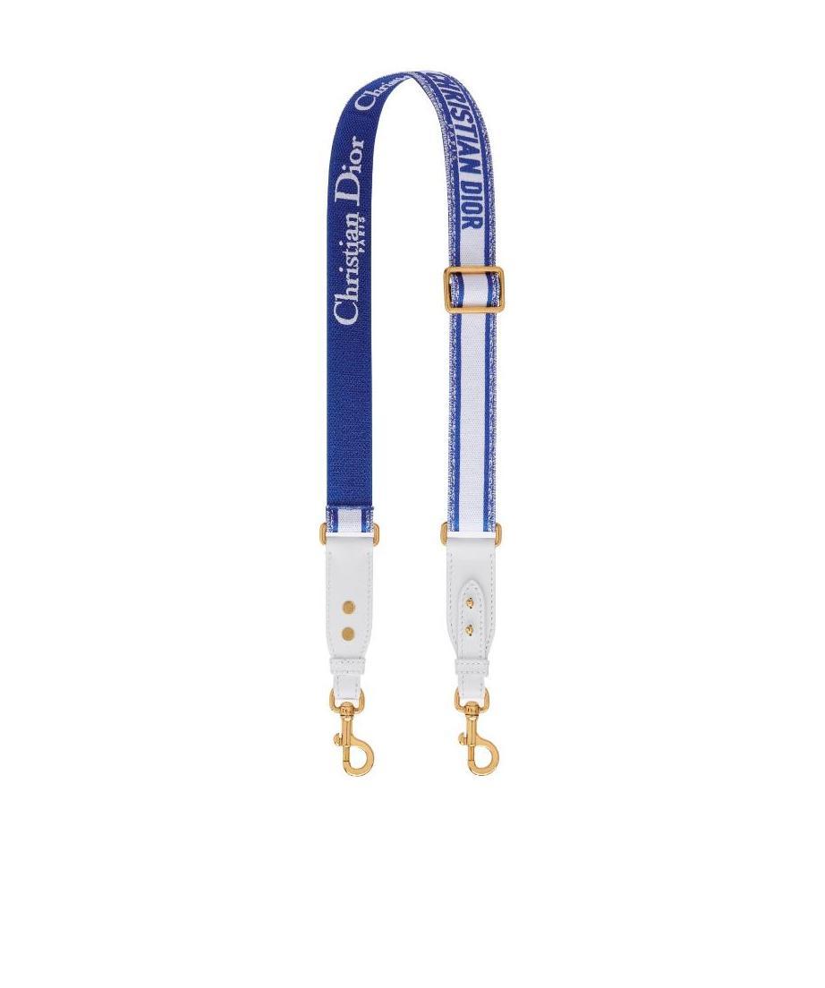 Dior Adjustable Shoulder Strap In Blue