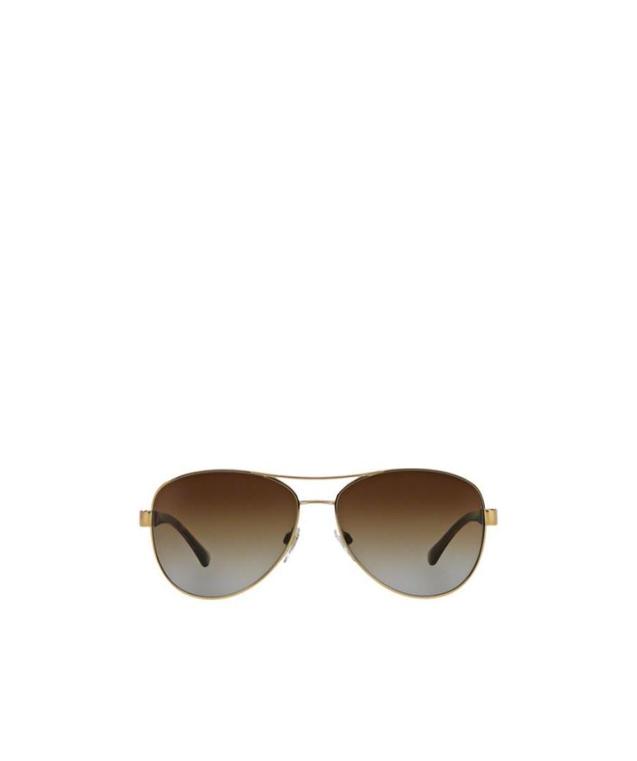 Burberry Multicolor Logo Sunglasses In Brown