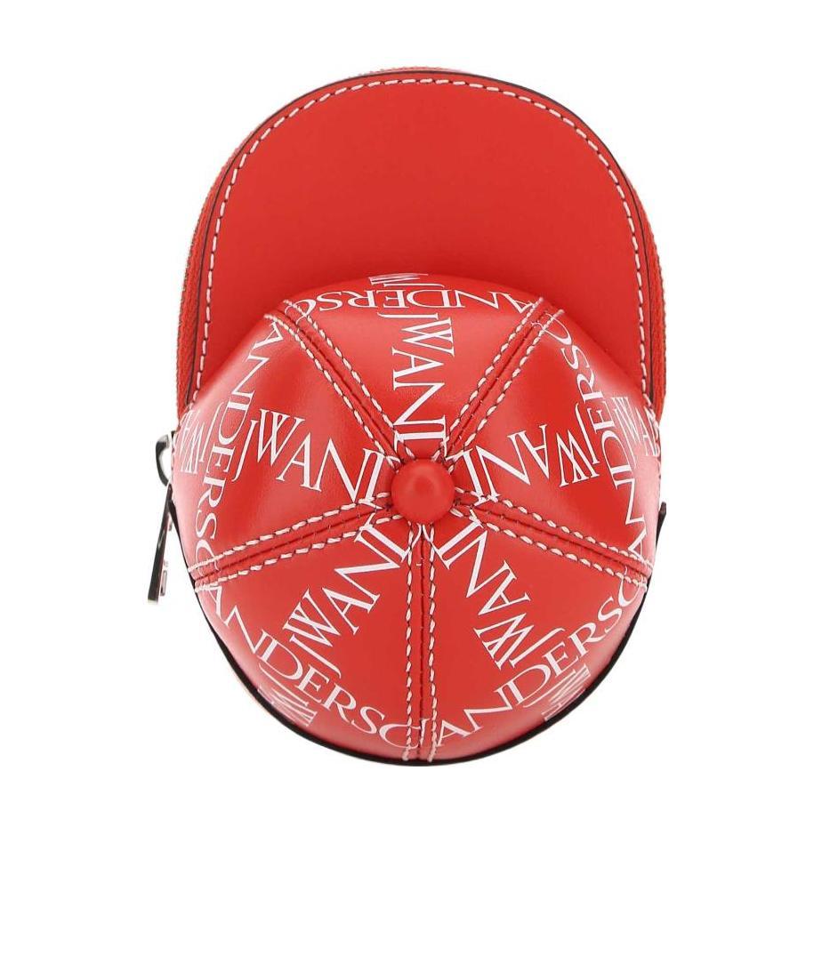 Jw Anderson Nano Cap Bag In Red