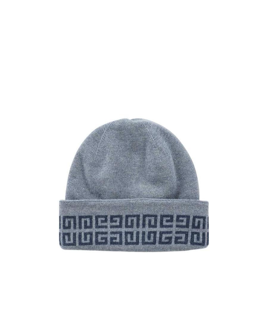 Givenchy Logo Hat In Gray