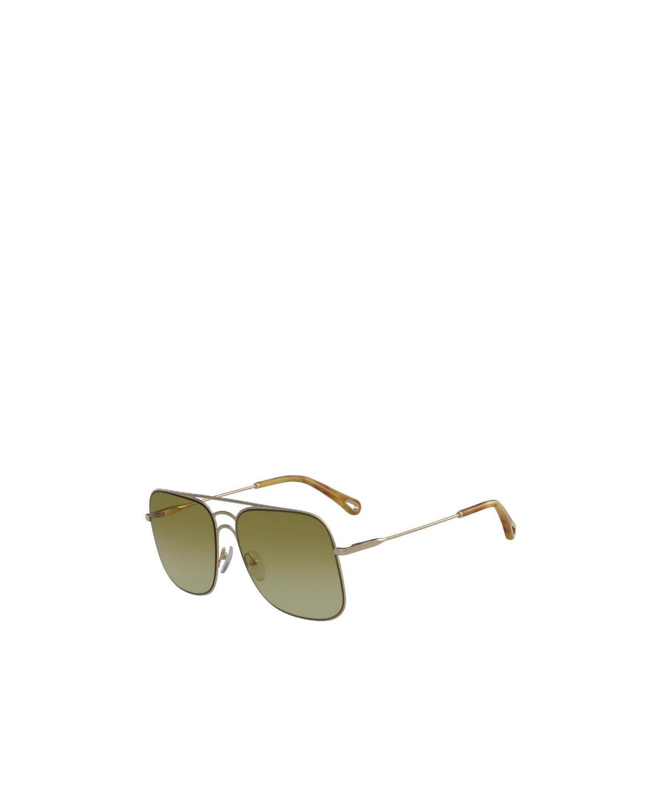 Chloé Square Sunglasses In Green