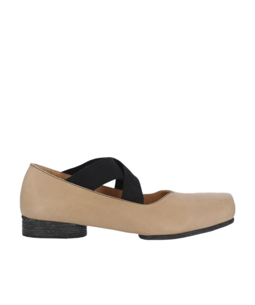 Uma Wang Square-headed Ballet Flats In Nude