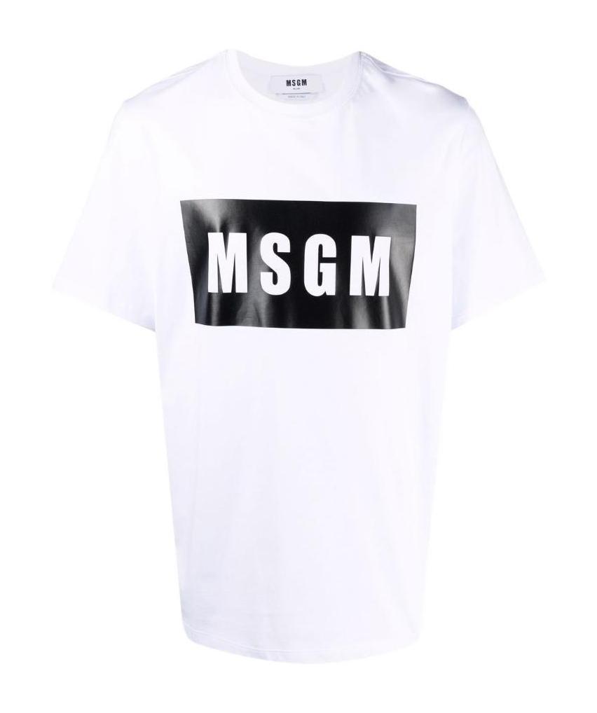 Msgm T-shirts In White