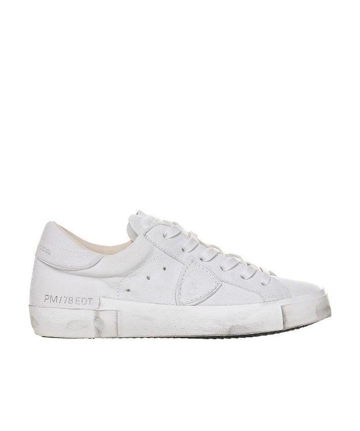 Philippe Model Prsx Basic Low-top Sneakers In White