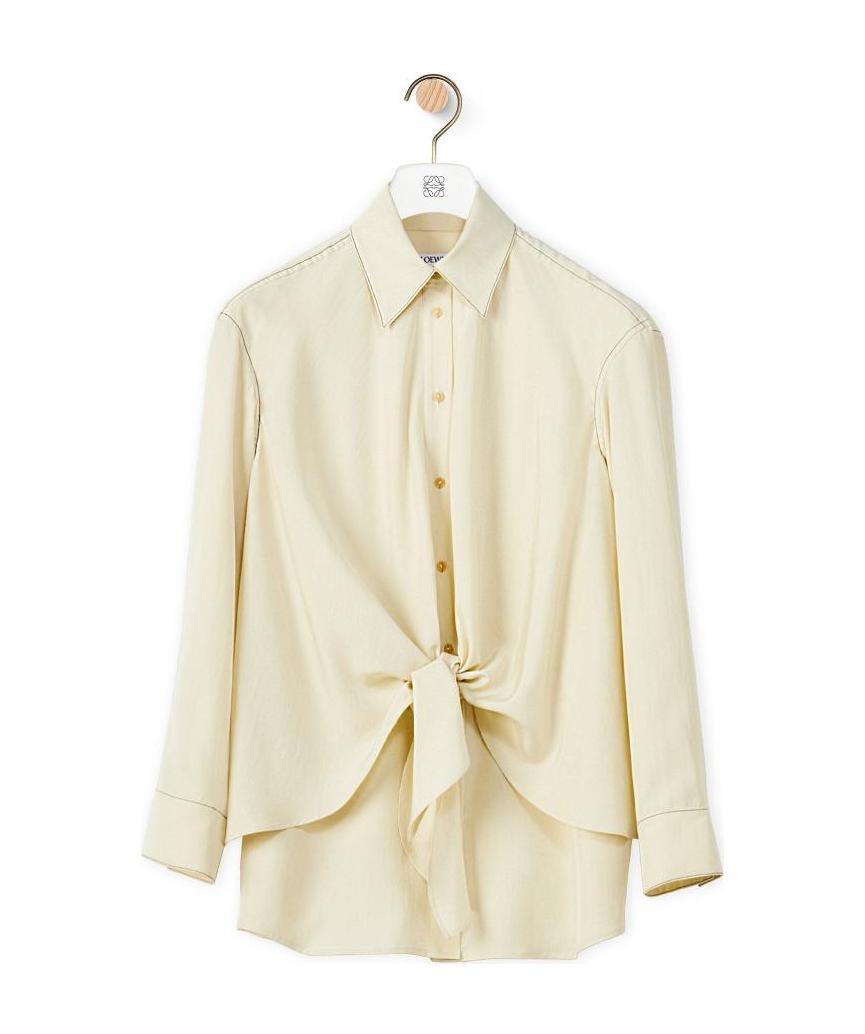 Loewe Knot Shirt In White