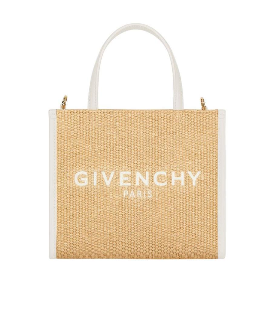 Givenchy Embroidered-logo Tote Bag In Nude