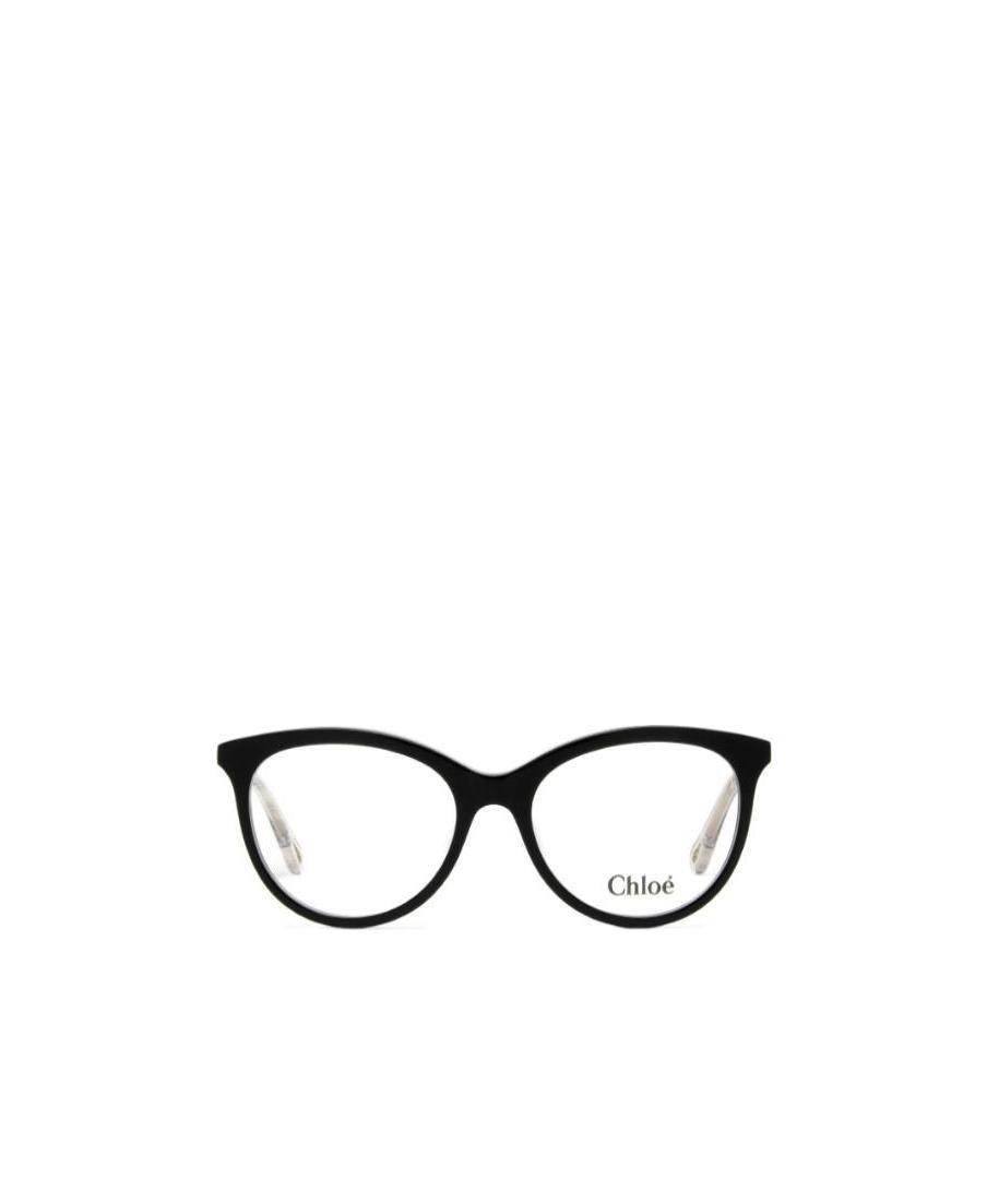 Chloé Tortoiseshell Square-frame Glasses In Black