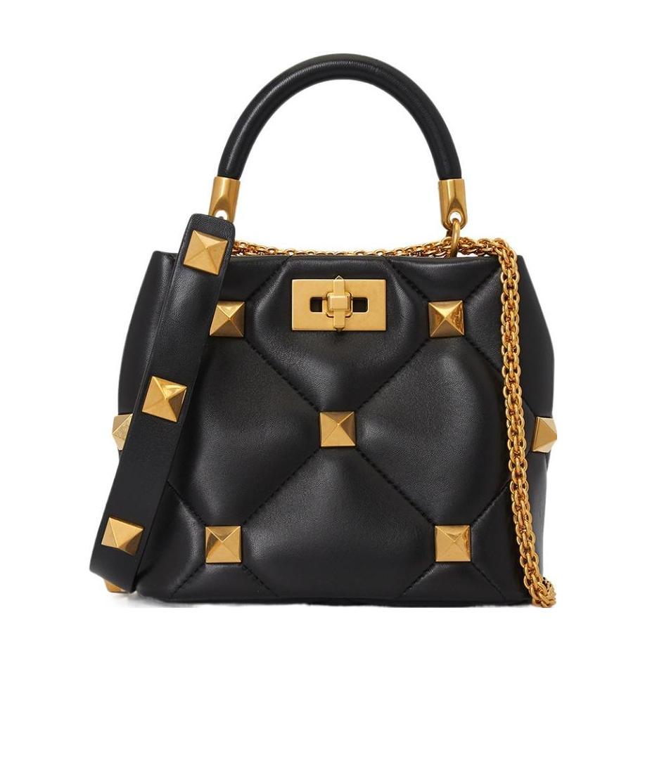 VALENTINO GARAVANI VALENTINO GARAVANI ROMAN STUD SMALL TOTE BAG
