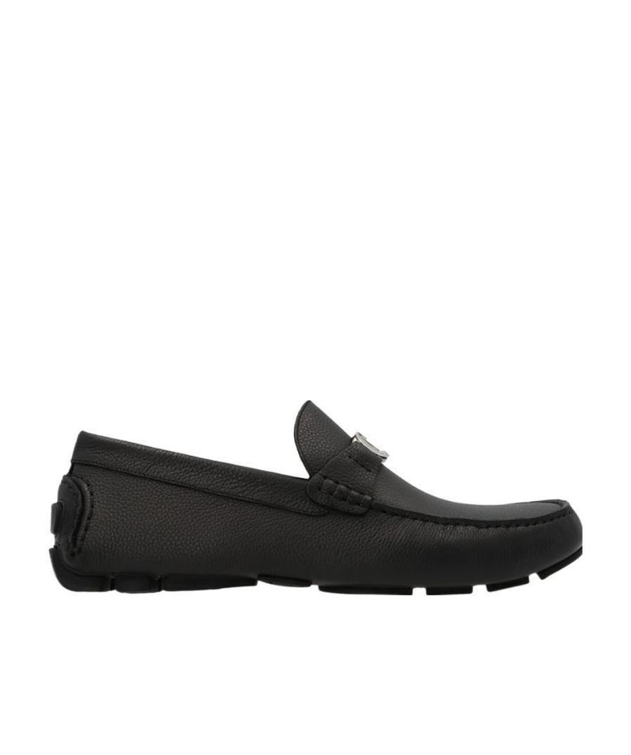 DIOR LOGO LOAFERS 