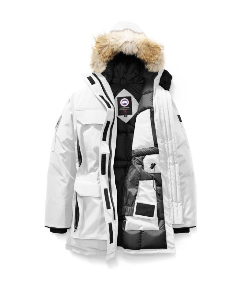 Canada Goose Expedition Parker Down Jacket In White