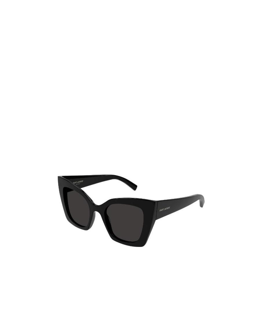 Saint Laurent Sl 552 Oversized Sunglasses In Black