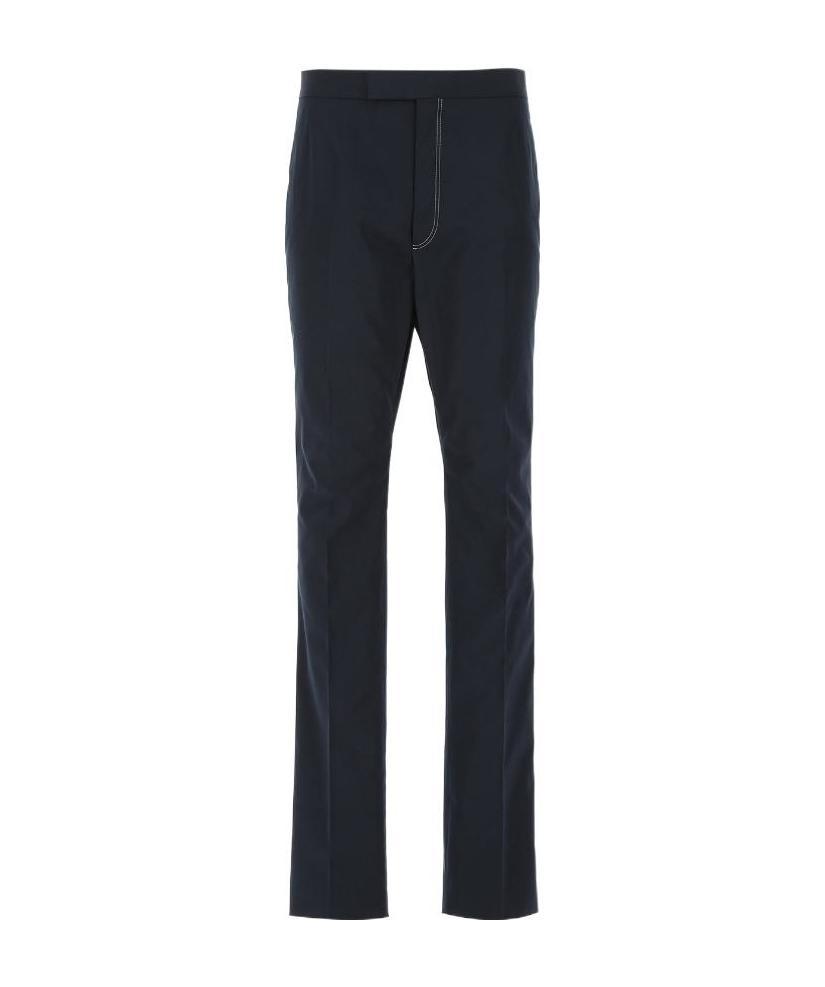 Thom Browne Double Needle Typewriter Trousers In Black