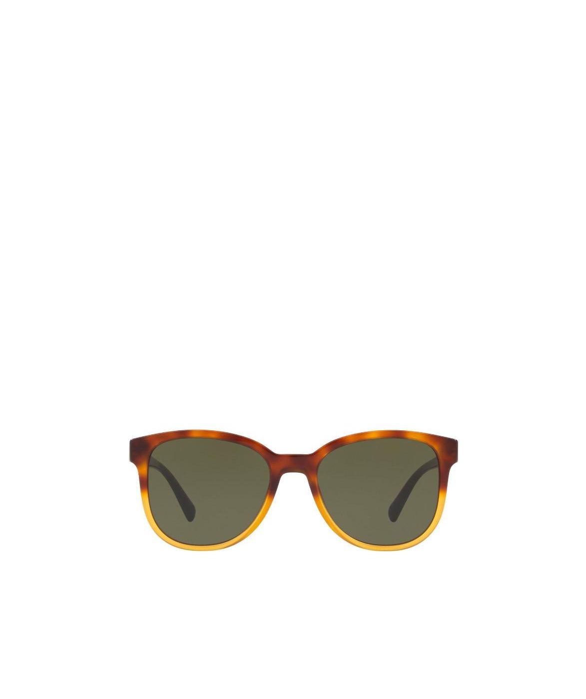 Prada Logo Sunglasses In Green