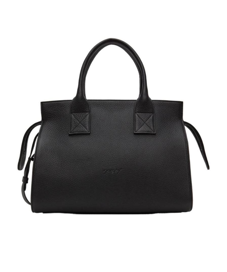 Marsèll Logo Stamp Tote Bag In Black
