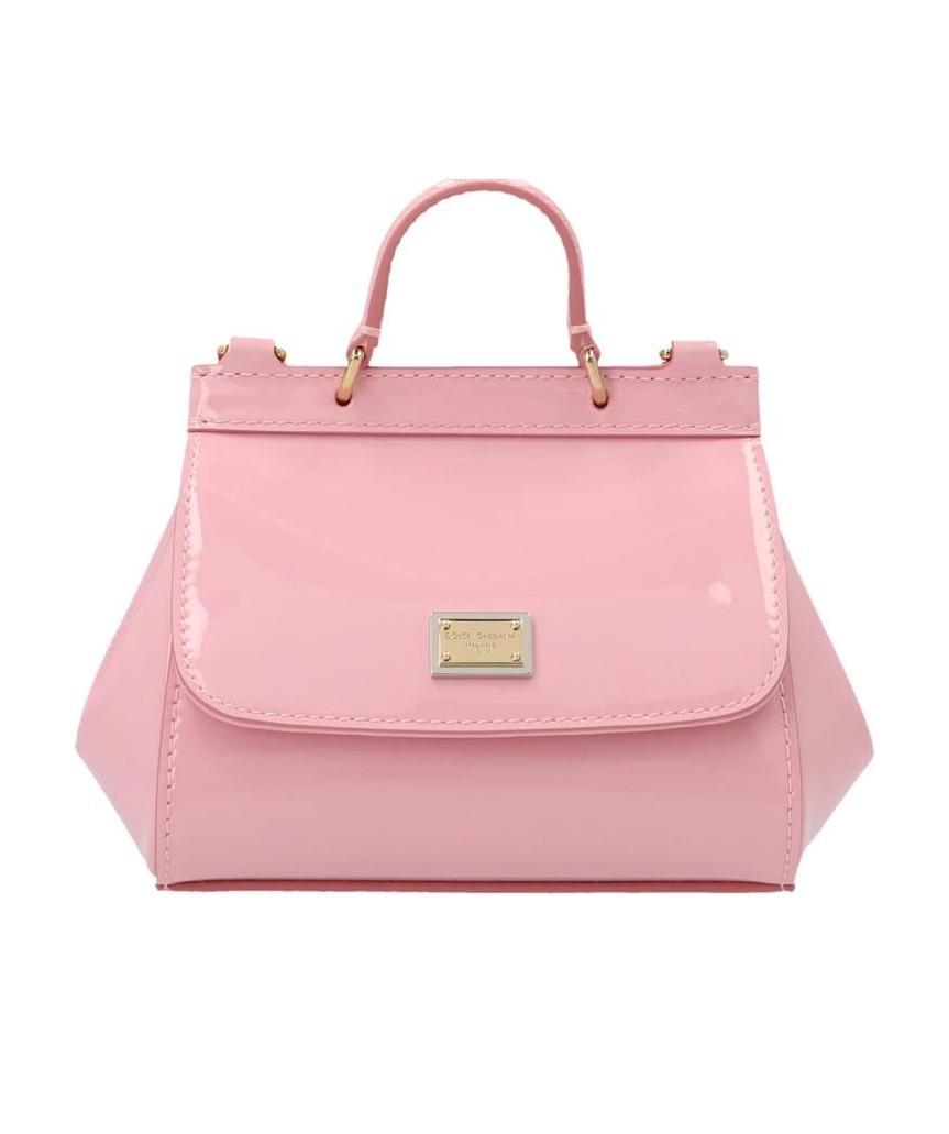 Dolce & Gabbana Sicily Shoulder Bag In Pink