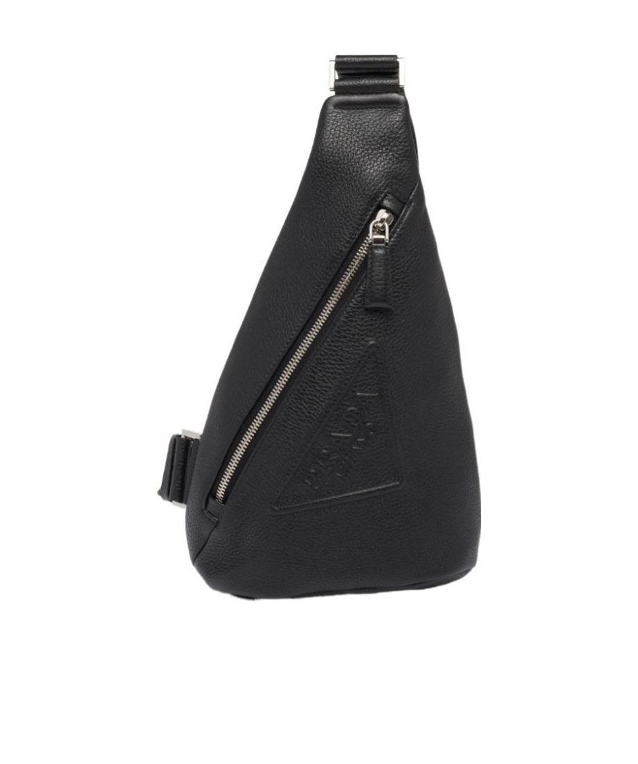 PRADA LOGO-EMBOSSED CROSS BACKPACK 