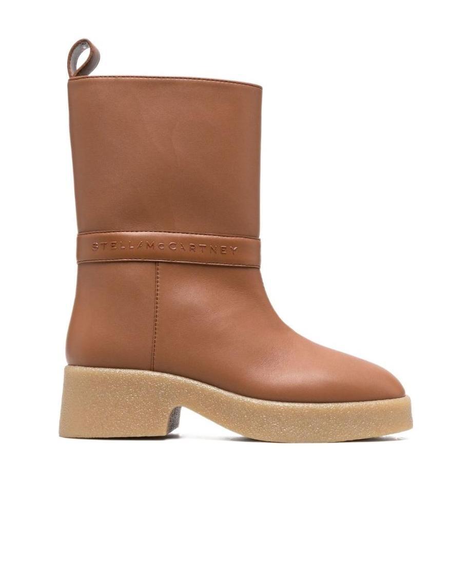Stella Mccartney Skyla Rain Boots In Brown
