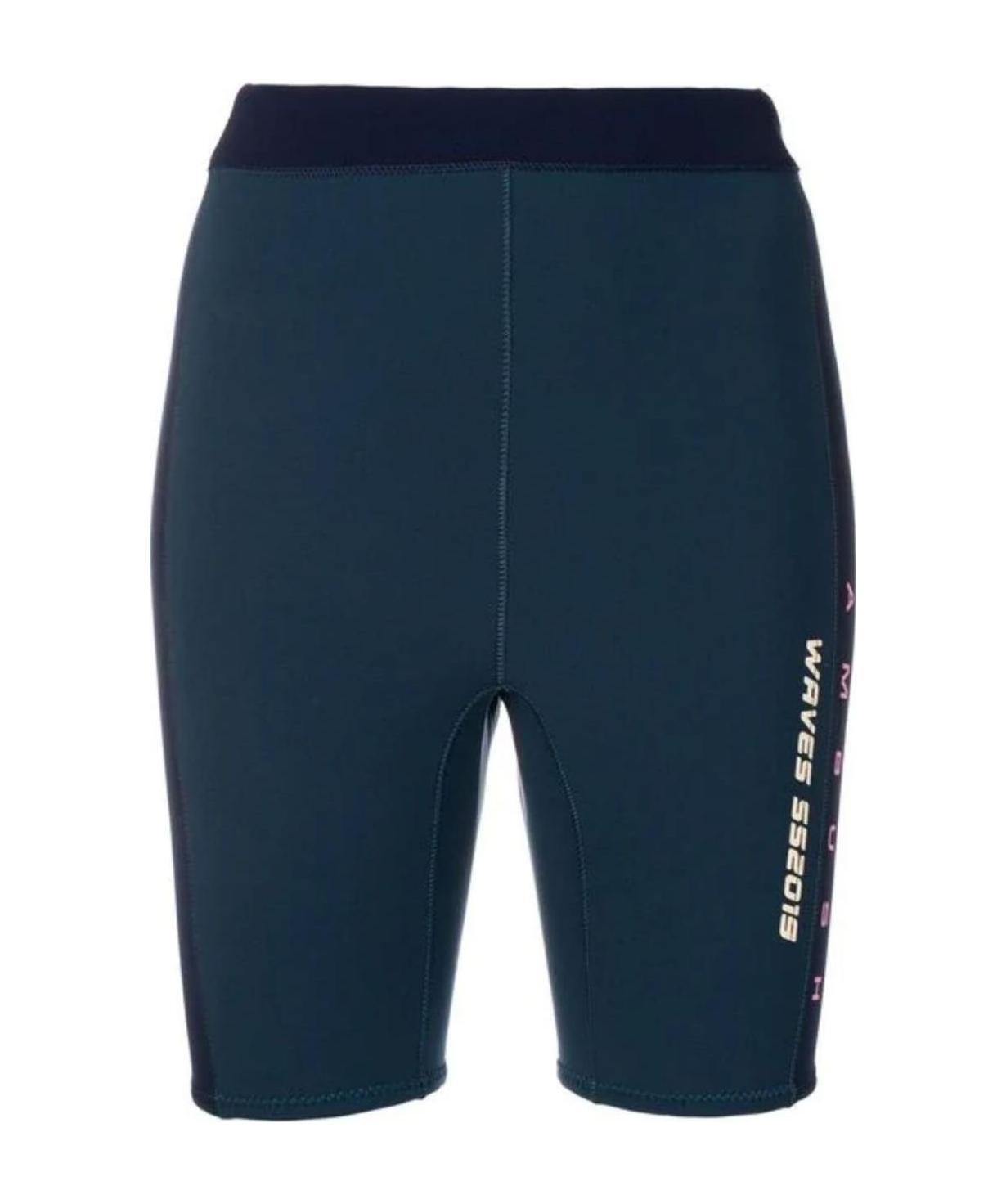 AMBUSH DARK BLUE LOGO SHORTS
