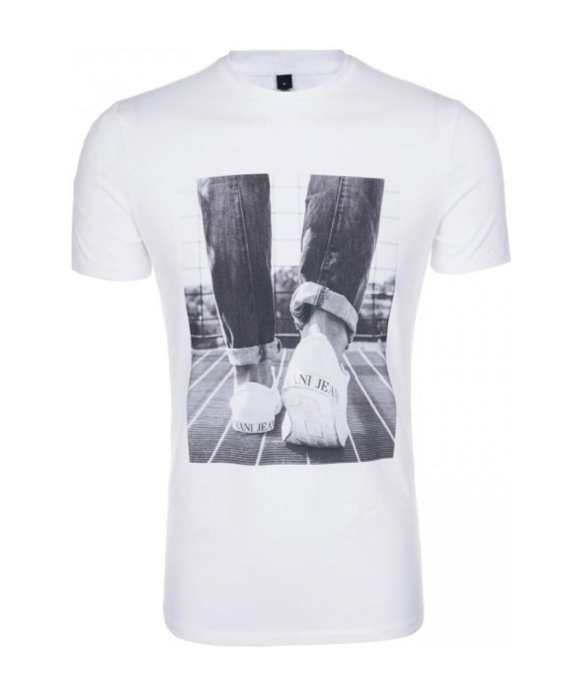ARMANI JEANS PRINT T-SHIRT